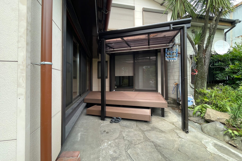 某住宅サッシ取替及びバルコニーー工事