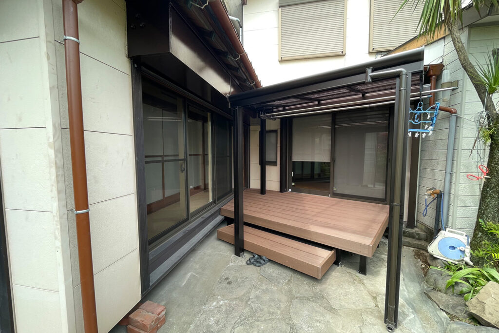 某住宅サッシ取替及びバルコニーー工事