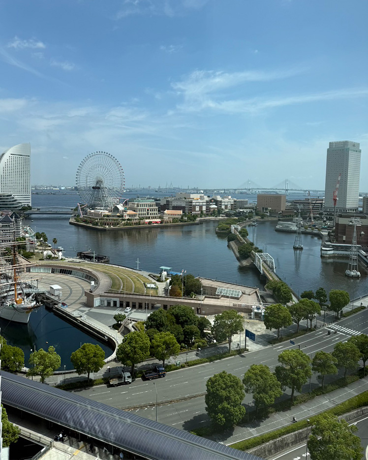 株式会社47工務店横浜営業所からの風景